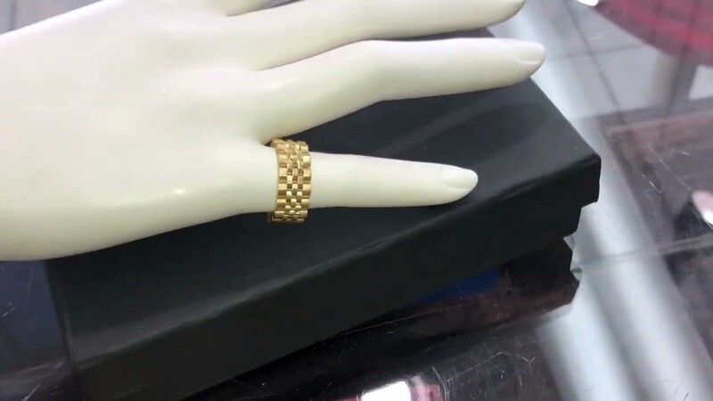 Solid 10kt Yellow Gold Jubilee Band Ring