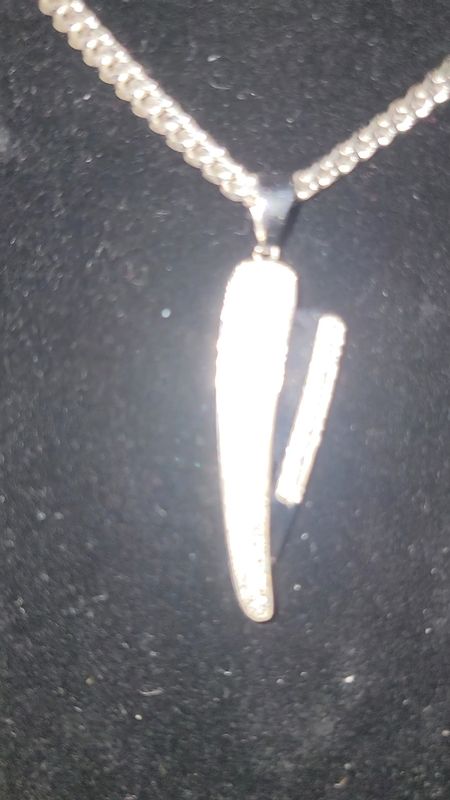 AJ&amp;CO Barber Blade Pendant