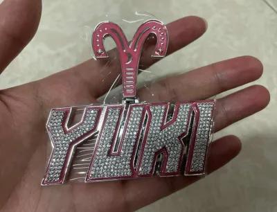 Custom Iced Out 3D 2 Layer Letter/Number Vvs1 Moissanite Pendant