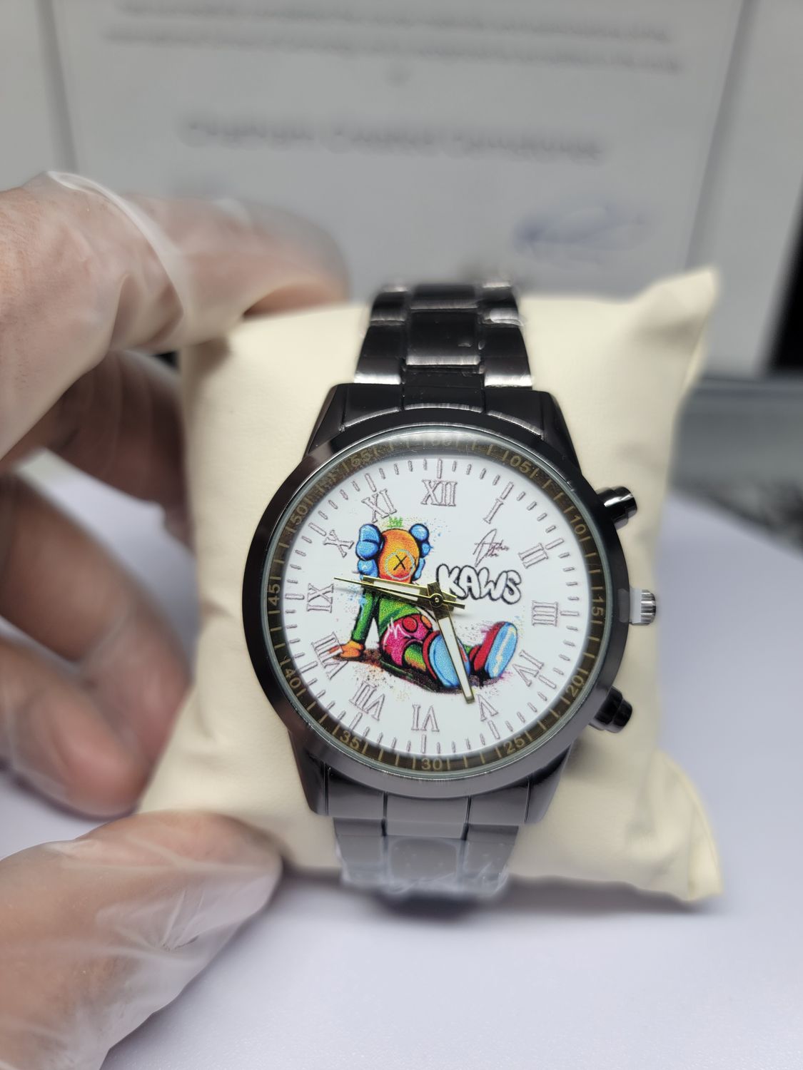 Andrés V&#39;dor Kaws Design ™ Limited Edition Art-Watch ™
