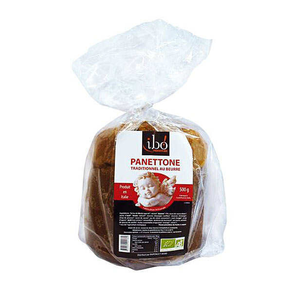 Panettone Traditionnel au beurre ibo 500g