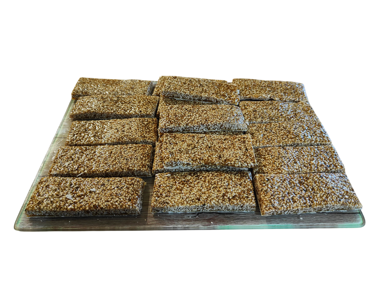 Nougat noir au sésame 30g environ