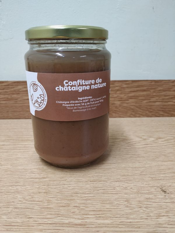 Confiture de châtaigne nature