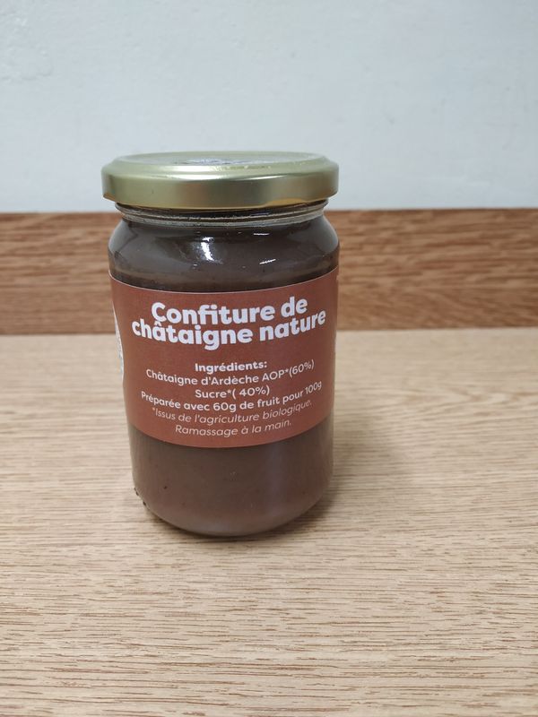 Confiture de châtaigne nature