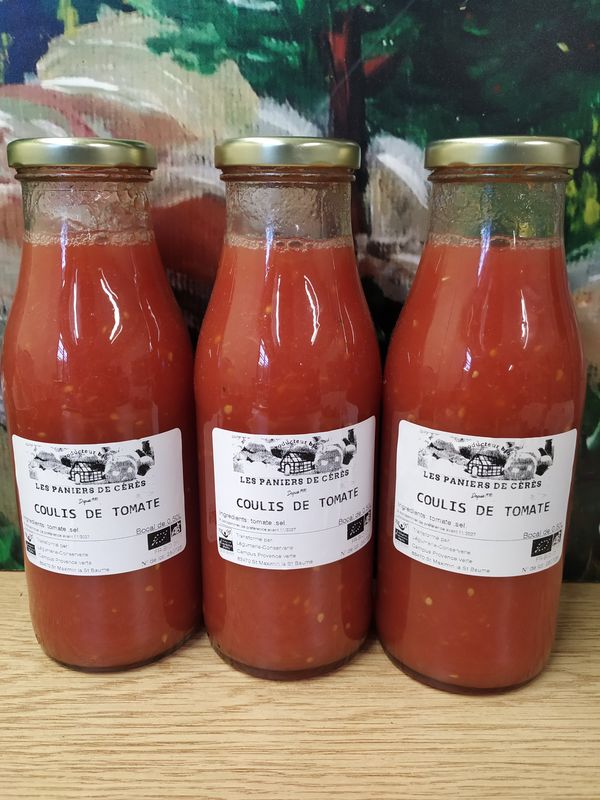 Coulis de tomates 50cl