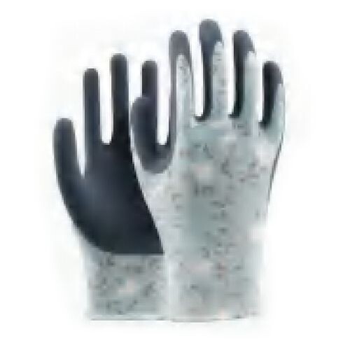 Latex Sandy Series Black and Gray Flower Design