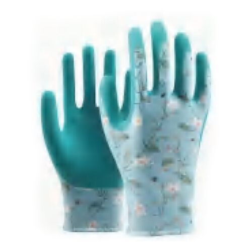 Latex Sandy Series All Green Flower Design