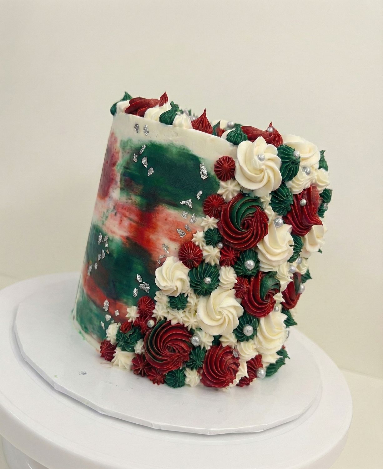 Christmas Cascade Cake