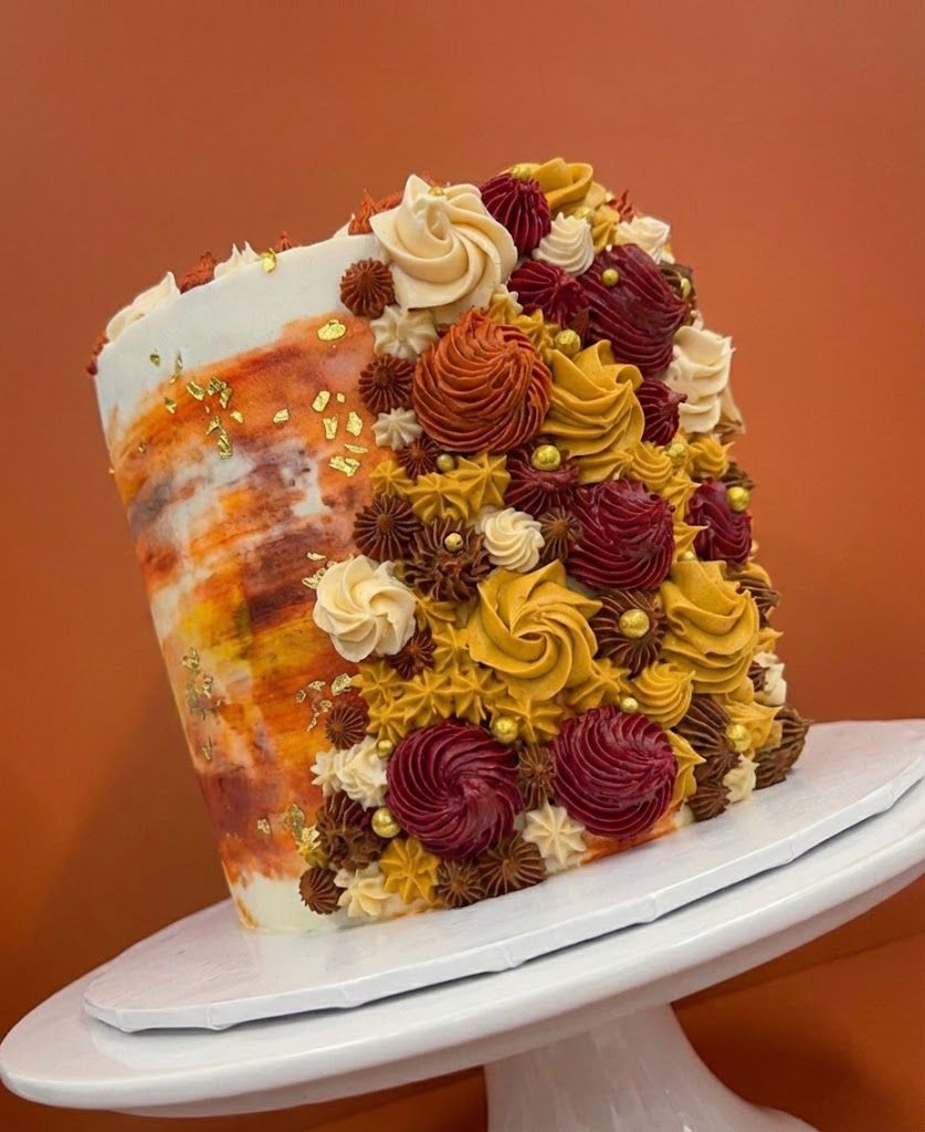 Autumn Harvest Cascade Cake