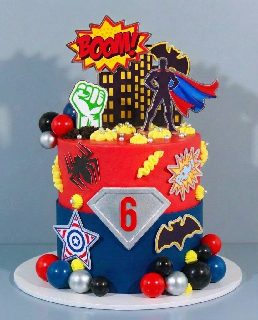 Super Hero Cake