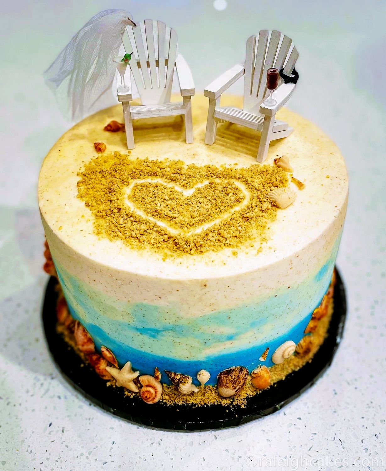 Beach Love Cake