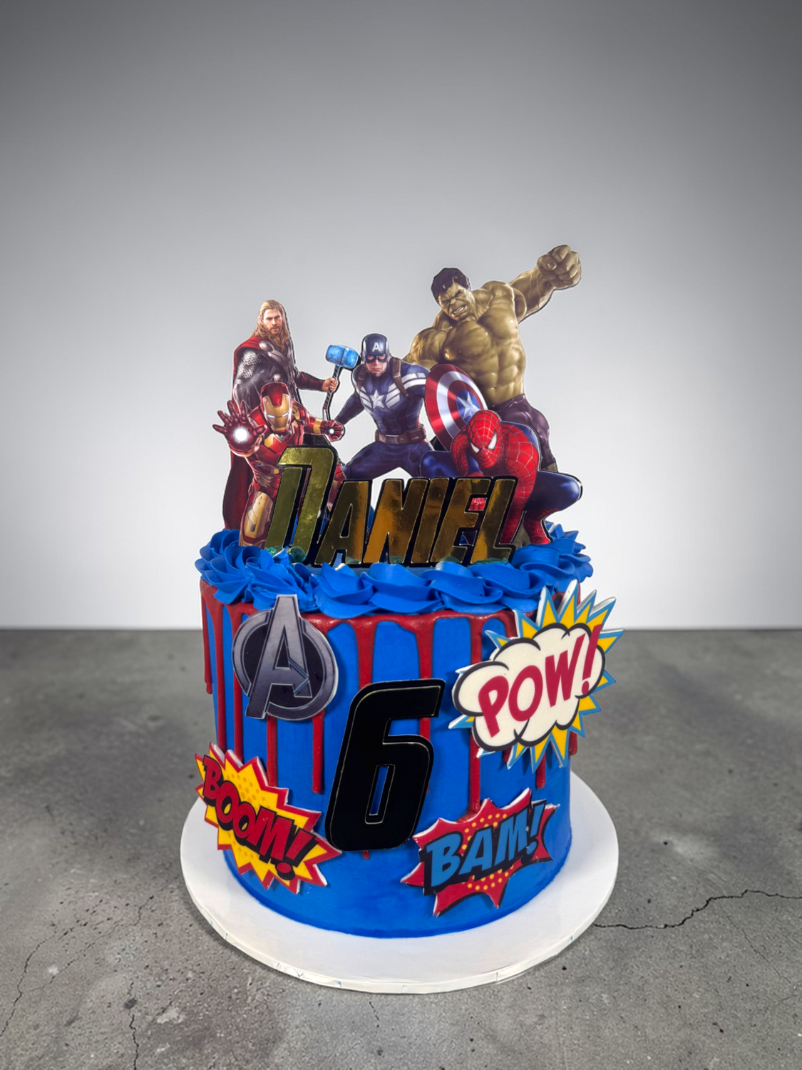 Marvel Avengers Cake