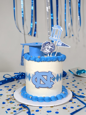 UNC Chapel Hill Graduation Cake