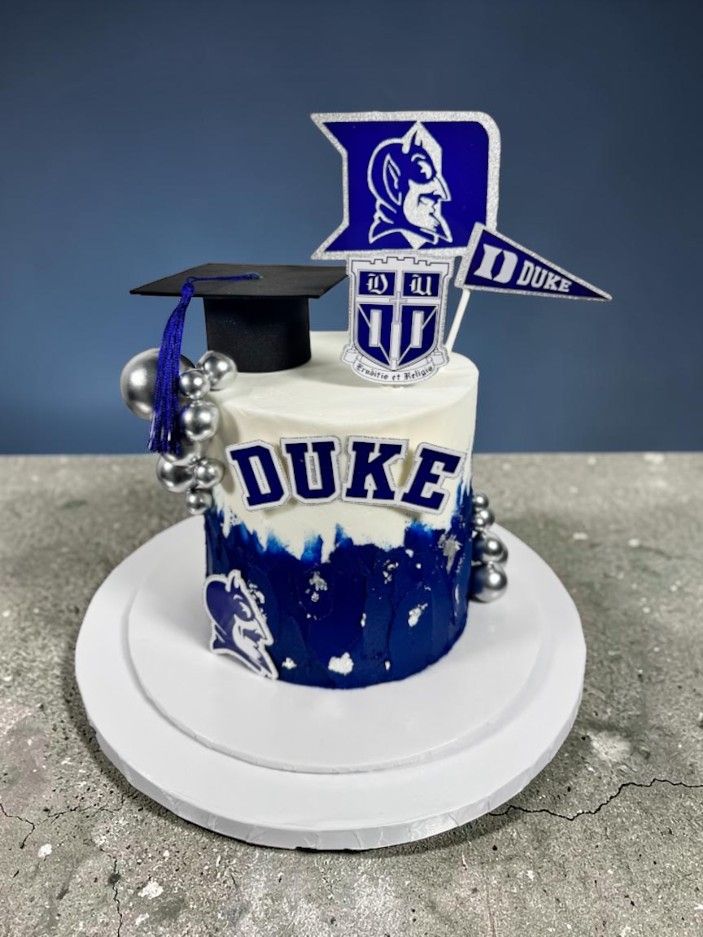 Duke Graduation Cake Duke Graduation Cake