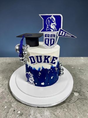 Duke Graduation Cake