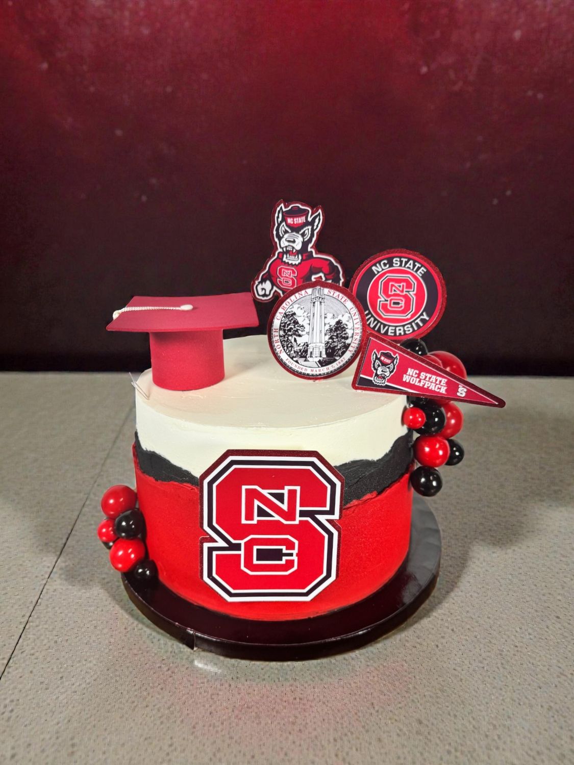 NC State Graduation Cake NC State Graduation Cake