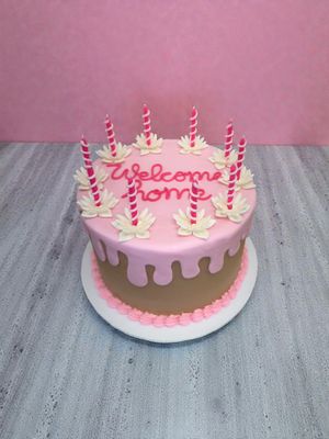 Coraline Welcome Home Cake