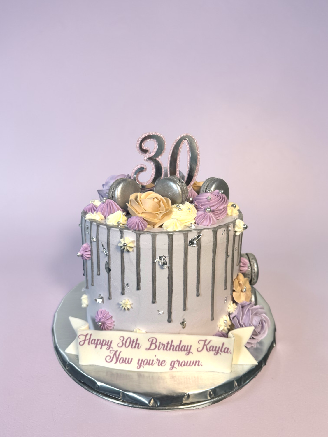 Silver Celebration Cake Silver Celebration Cake