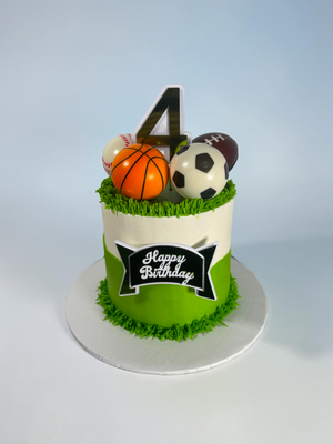 All Star Sports Cake