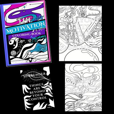The Motivation Coloring book