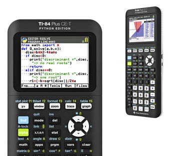 Texas Instruments TI-84 Plus CE-T Python Edition - Grafische rekenmachine