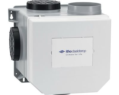 Itho Daalderop Standaard woonhuisventilator 375 m3/h CVE-S ECO SP met perilex stekker 03-00400