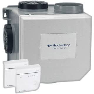 Itho Daalderop CVE-S HE optima2 ventilatorbox 468m3/h EU &amp; perilex stekker - 03-00477