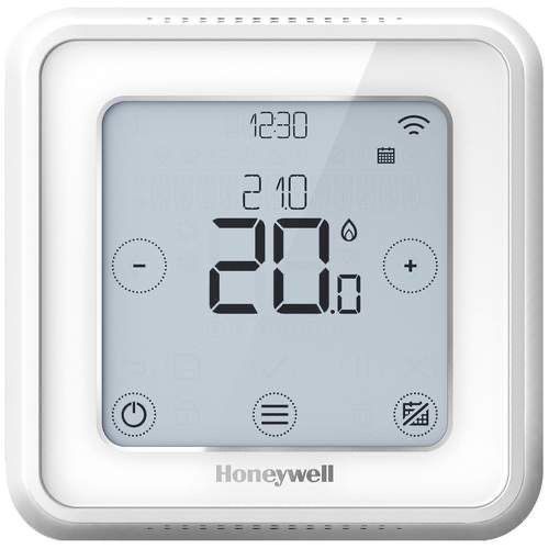 Honeywell Home T6 Slimme WiFi Thermostaat Draadloos Wit – OpenTherm &amp; Aan/Uit – Y6H910WF1011