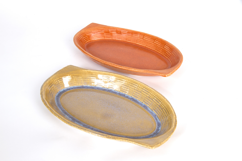 Shallow Oval Bowl