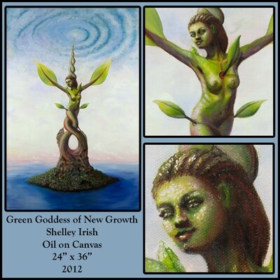 Green Goddess of New Growth