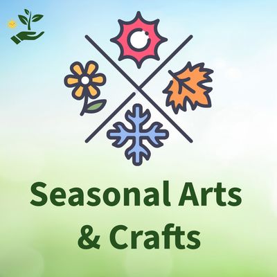 Seasonal Arts and Crafts for Kids (1st or 3rd Saturday single session) 1:30 pm - 2:30 pm