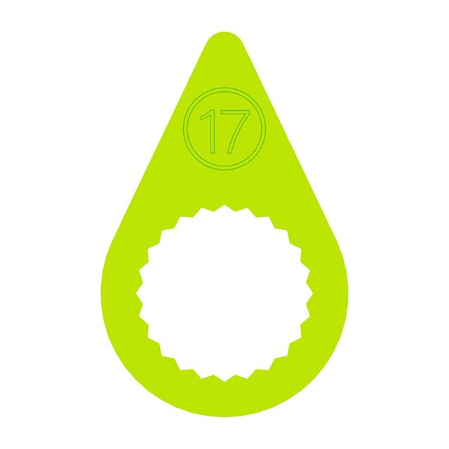 17mm Standard Wheel Nut Indicator - Flat Ring Style (25 Pack) 17mm Standard Wheel Nut Indicator - Flat Ring Style (25 Pack)