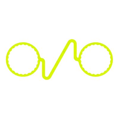 41mm Wheel Nut Retainer Double Link - (20 Pack) A 41mm fluorescent yellow double link wheel nut retainer with a flat base to suit steel rims