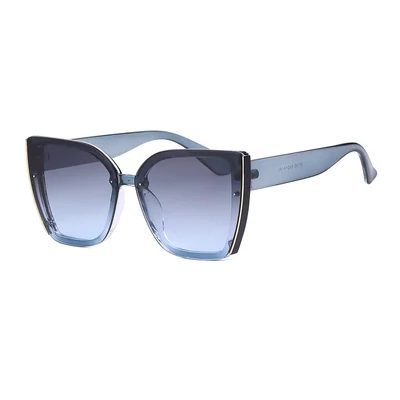 Lezaza Oversized Cat Eye Sunglasses Women Luxury Brand Fashion Large Frame Square Sun Glasses For Men Retro Trendy Eyewear