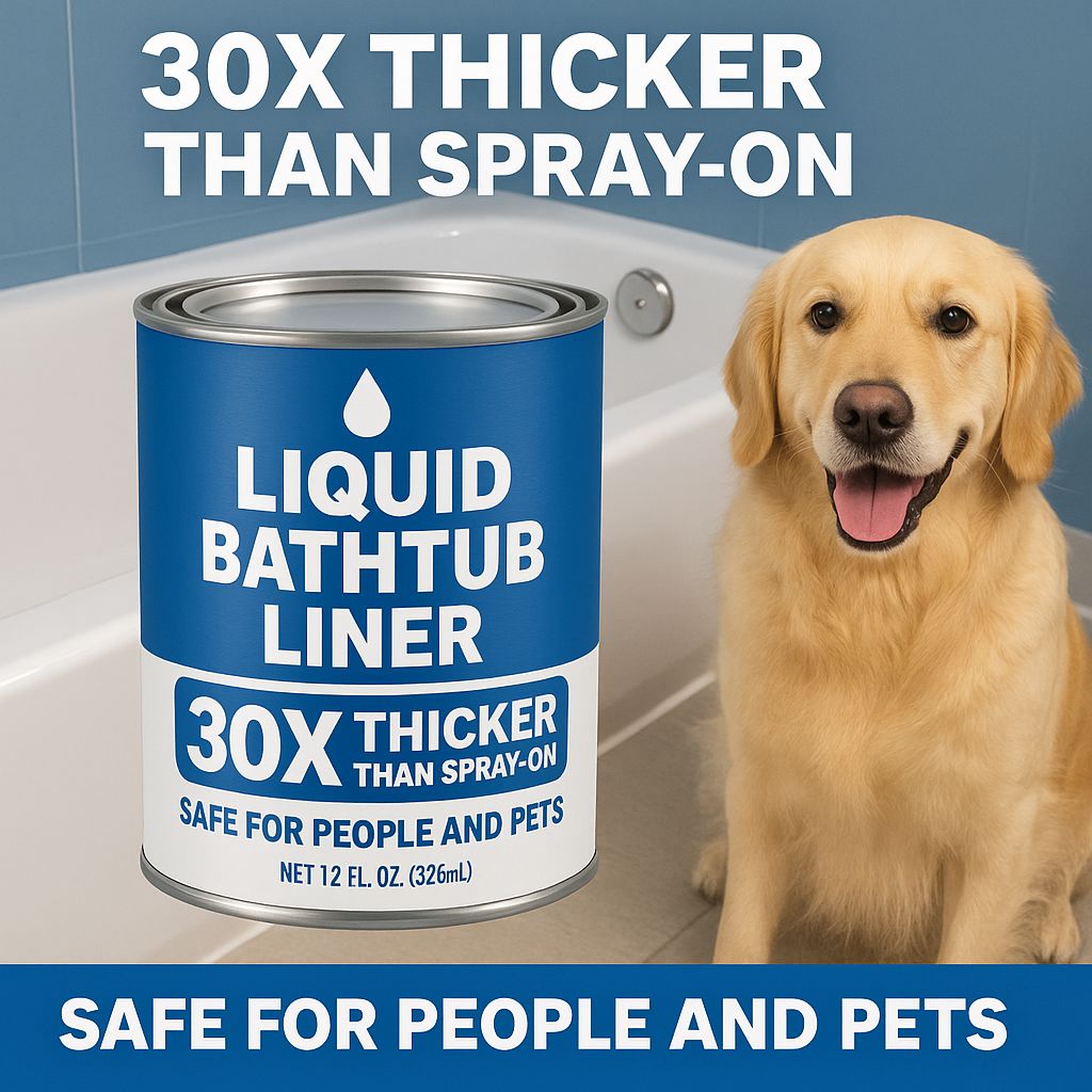 LIQUID TUB LINER 30X Ticker than Spray - St Clair Shores Michigan 48080