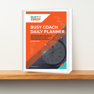 Busy Coach Performance Planner for College Coaches