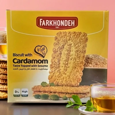 Kardamon-Kekse mit Sesam