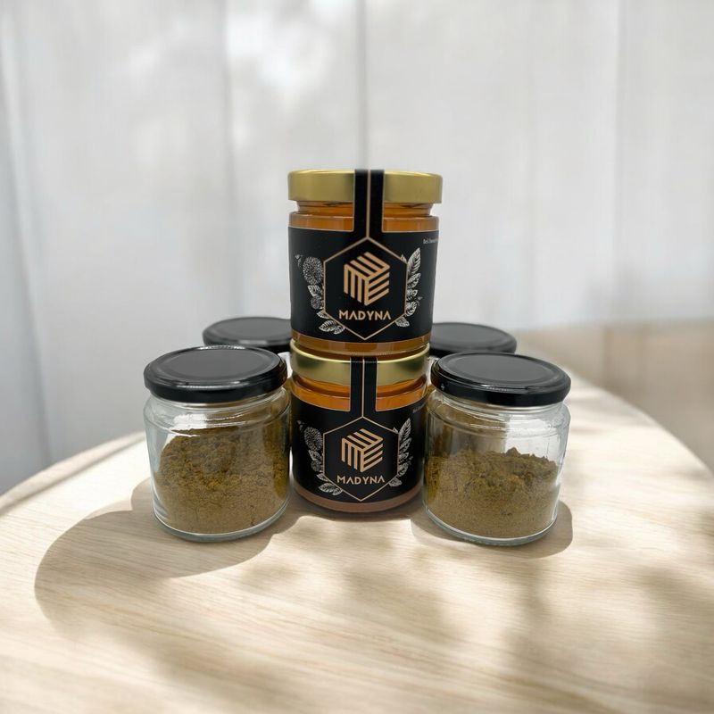 Madyna Gewürzset, 2x Honig+4xGewürze 