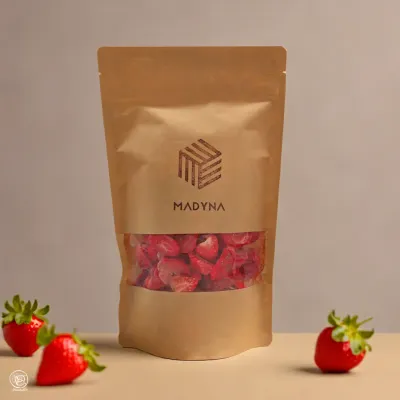 Gefriergetrocknete Erdbeeren