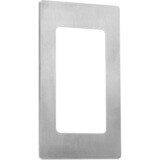 ProofVision Optional Face Plate For PV10-P Toothbrush Chargers Brushed Steel