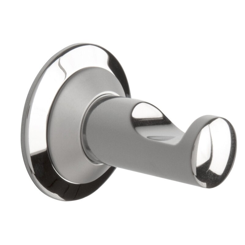 Miller Metro single robe hook satin chrome