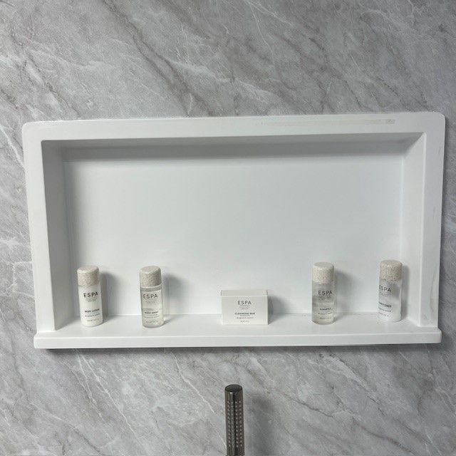 Ambiance Bain SMO White Inset Niche 550×300x65mm