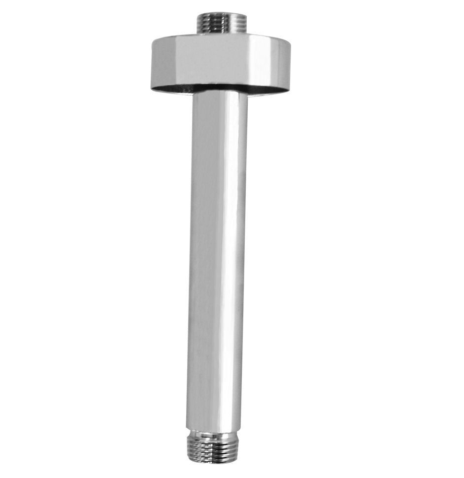 Just Taps Ceiling Shower Arm, 100mm Chrome