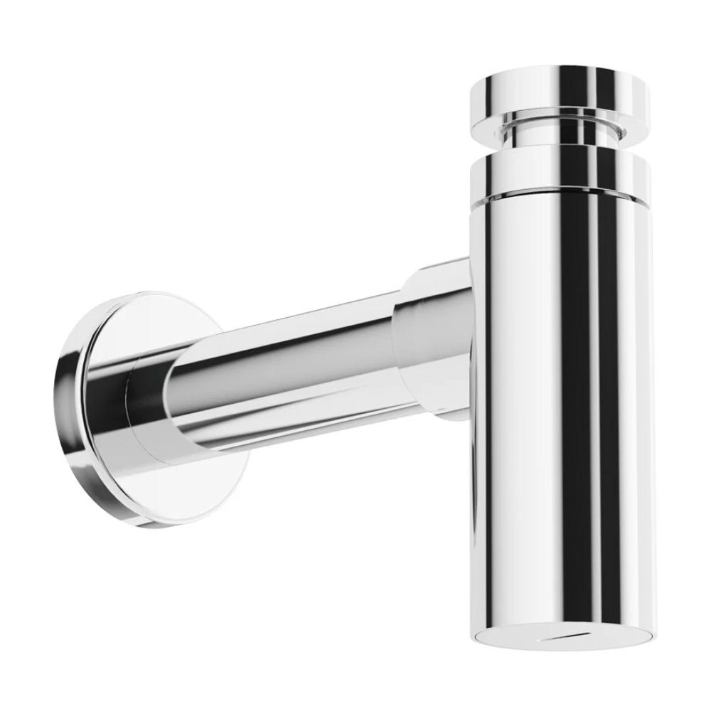 SYNC Brass Minimalist Bottle Trap Chrome