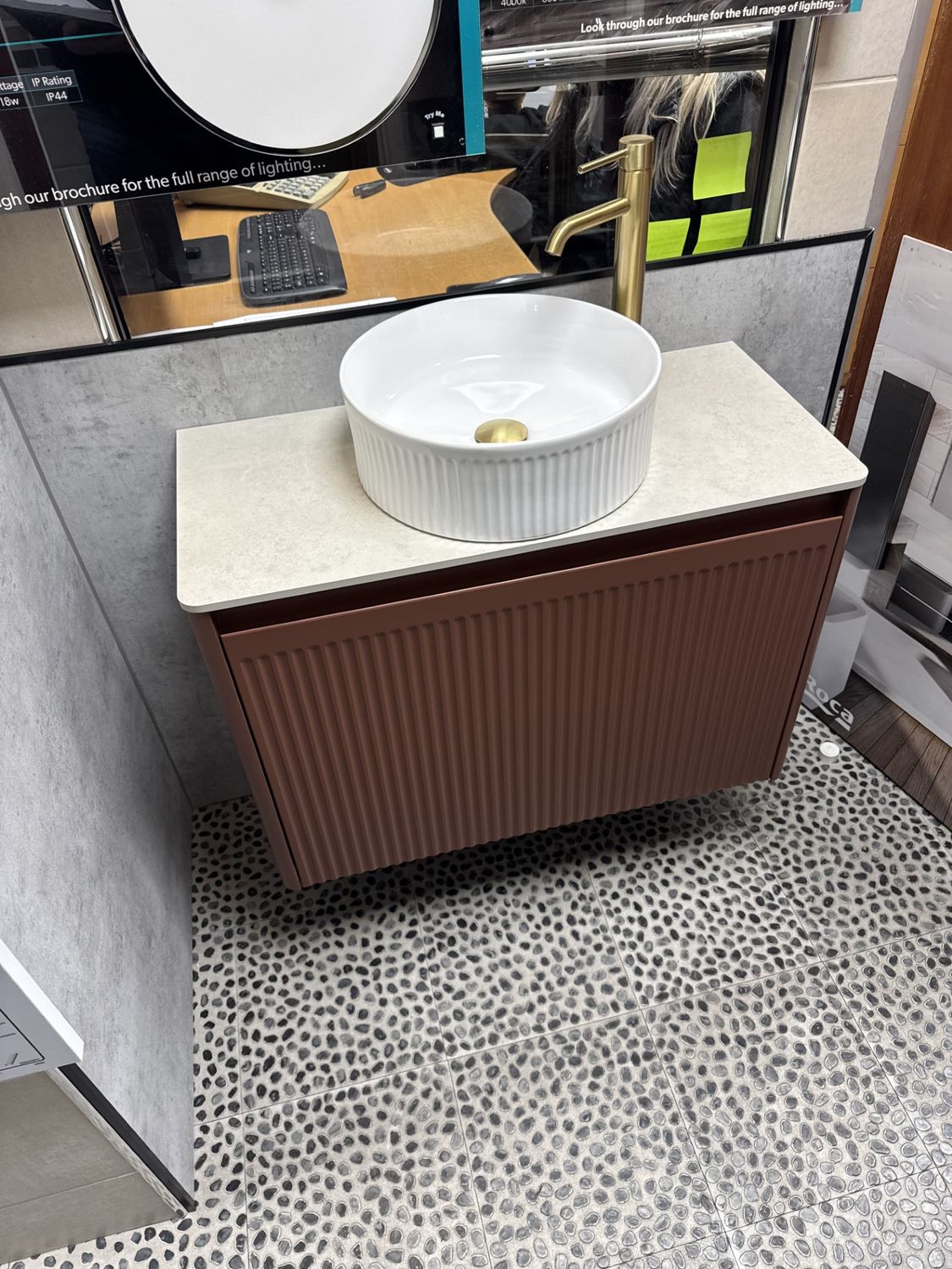 HIB Novum Adorn 800mm Vanity Cabinet Complete