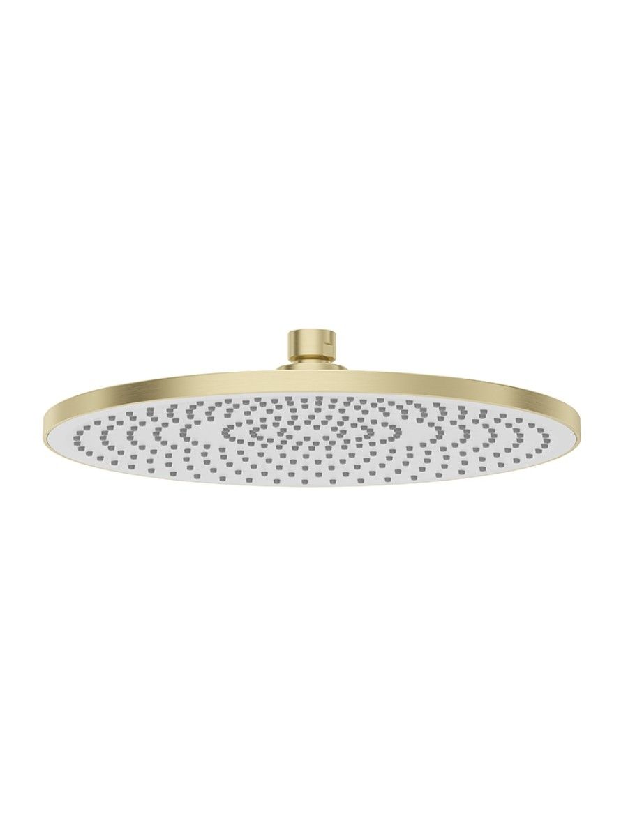 SYNC Round 250mm Shower Head Brushed Gold