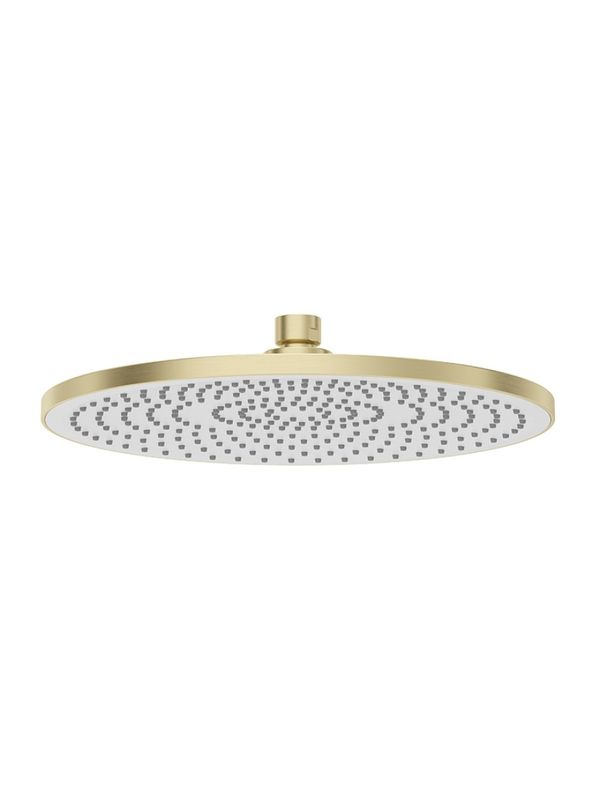 SYNC Round 250mm Shower Head Brushed Gold