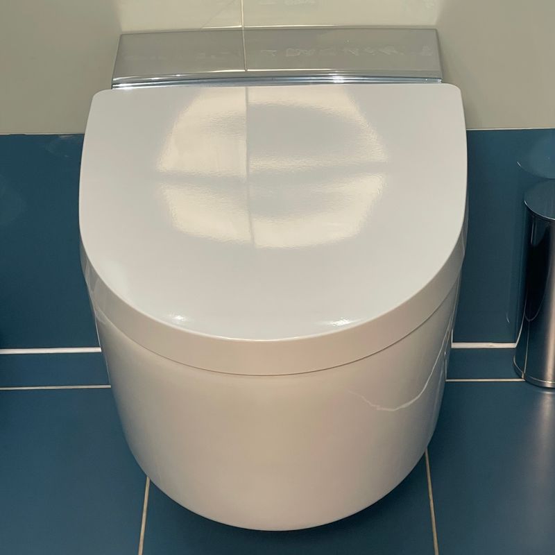 Geberit Mera Aquaclean Wall Mounted Wash Toilet White