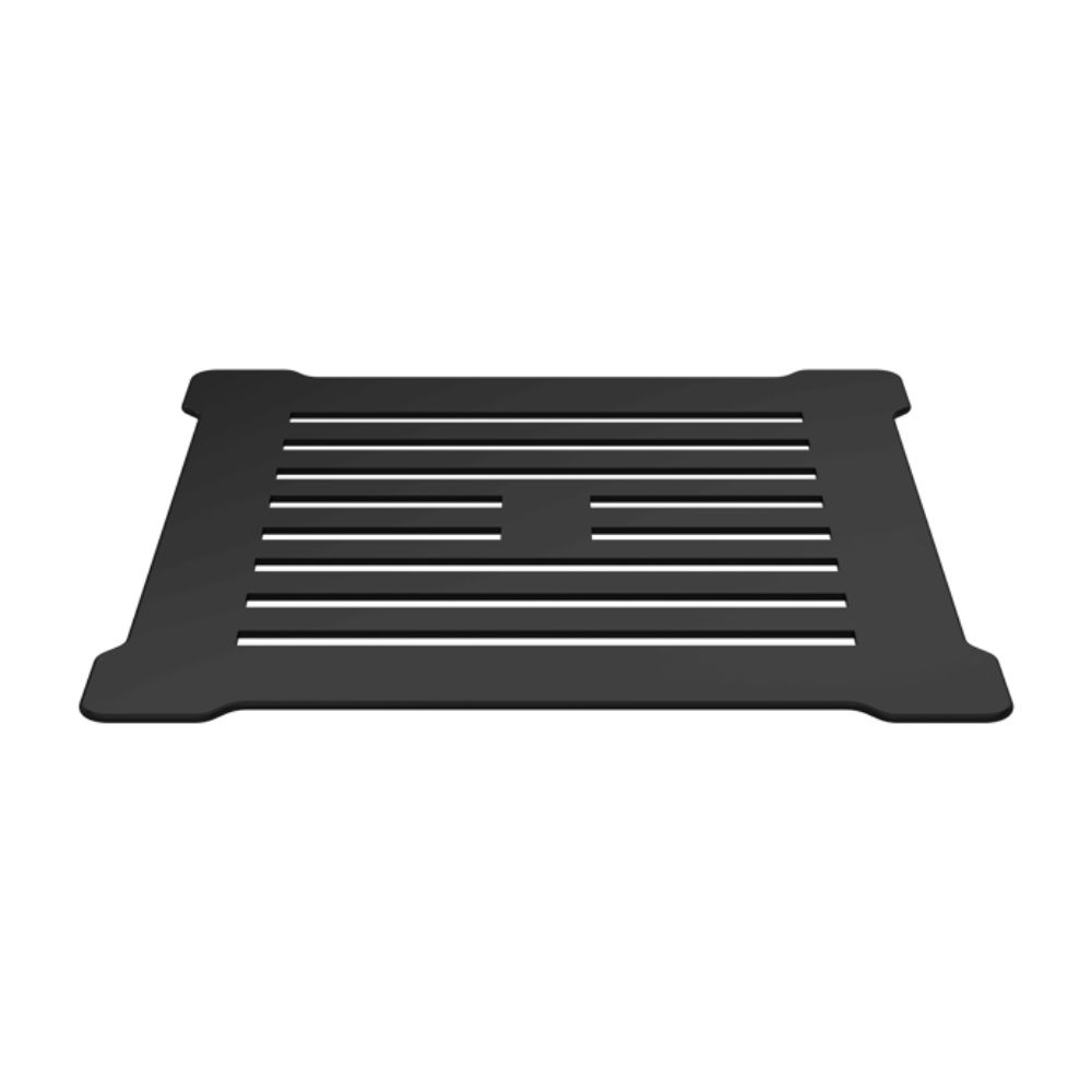 Ex-Stock Hudson Reed Mega Flow Shower Waste With Square Top Black