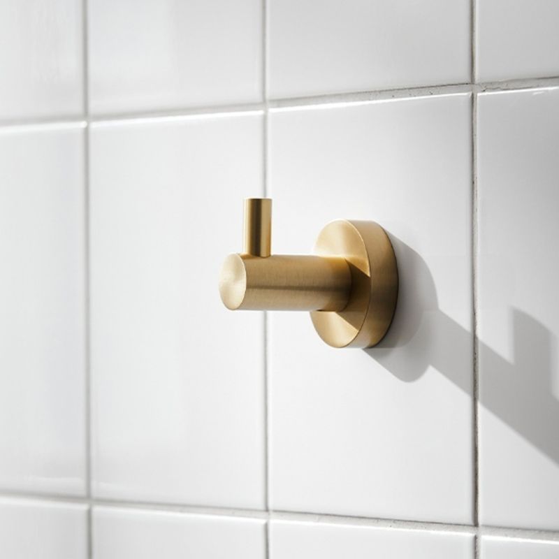 Ex-Stock Miller Bond Single Hook Brushed Brass